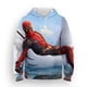 thumbnail image 5 of Sudadera con capucha Miniso para hombre con estampado 3D de Deadpool, estilo hip hop callejero, para deportes al aire libre, ropa informal diaria para hombre, 5 of 5