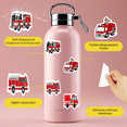 thumbnail image 6 of 35pcs-50pcs Colorful PVC Firefighter Kids Stickers Toy Sticker Pack for Phone Laptop Car Suitcase, 6 of 9