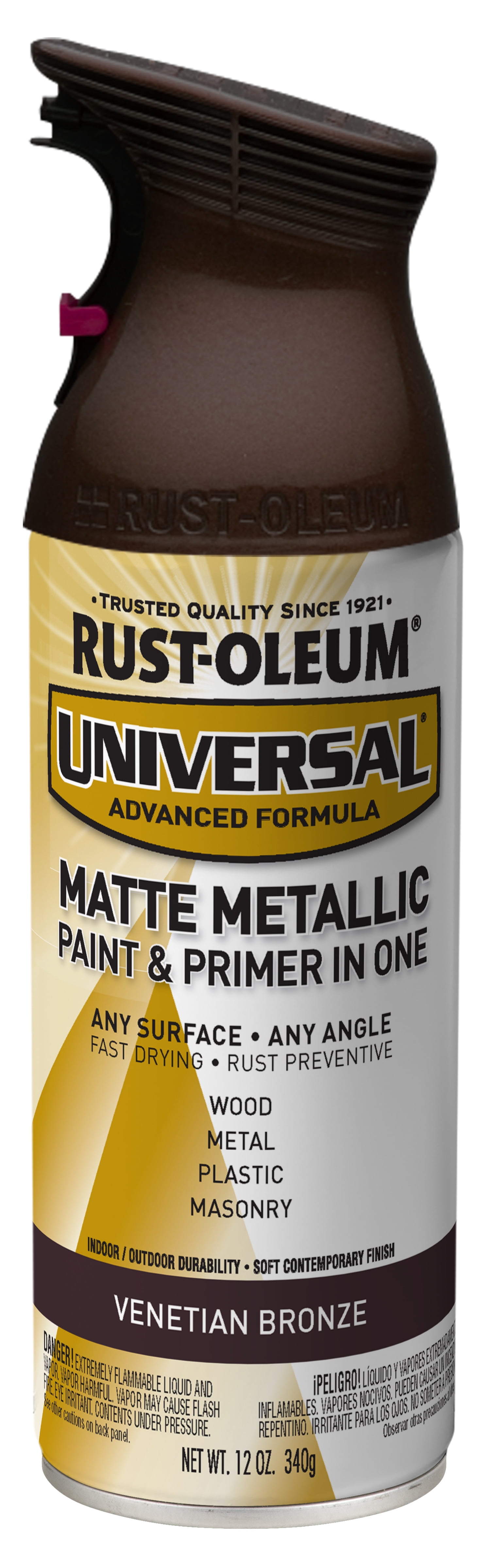 Bronze RustOleum Universal All Surface Matte Metallic Spray