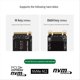 thumbnail image 1 of Magnetic M.2 2230 NVMe SSD Enclosure 10Gbps USB-C 3.1 to NVMe PCI-E, 1 of 5