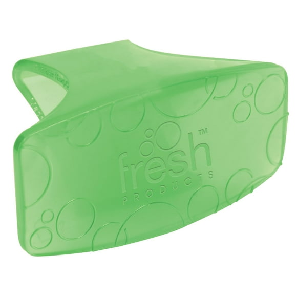 Fresh Produits Éco Clip de Bol, Désodorisant, Désodorisant pour Toilettes, Désodorisant pour Déchets, Sans Produits Chimiques, Huiles Naturelles, Discret - Concombre Melon, Vert, Fabriqué aux États-Unis, 12pk