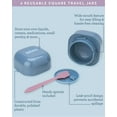 thumbnail image 5 of Bliss Travel Jars Leak-Proof TSA-Approved 15g Square Refillable Cream Container 4 Piece Set, 5 of 7