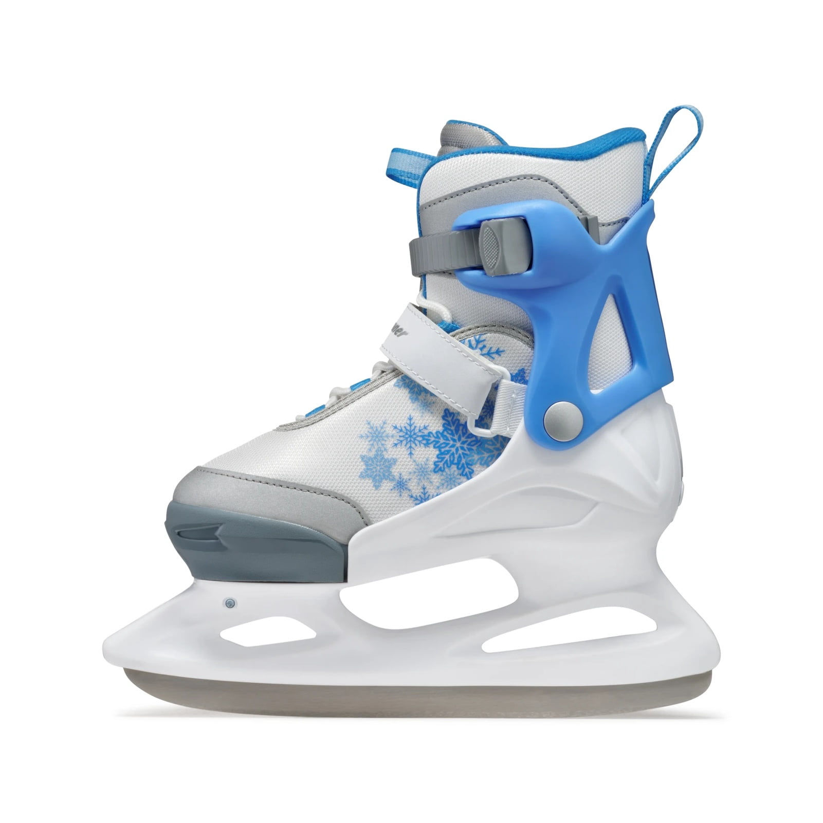 ROLLERBLADE Kid's Bladerunner Micro Ice G White/Blue Skates, Size: 05-08