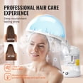 thumbnail image 3 of VEVOR 2 in 1 Hair & Facial Steamer Professional Hair Steamer with Bonnet Hood, 3 of 9