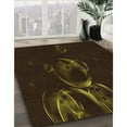 thumbnail image 2 of Ahgly Company Indoor Square Patterned Dark Bronze Brown Area Rugs, 8' Square, 2 of 6