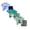 6pcs Baby Boys Summer Outfits-Z02-Blue+Green+Mint Green, variant on Gerichy Toddler Baby Boy Summer Outfit 0 6 12 18 24 Months 2T 3T Sleeveless T Shirt Top Casual Shorts Set Clothes 3-Pack