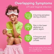 Easy@Home 4 Vaginal pH and 4 Urinary Tract Infection Test Strips