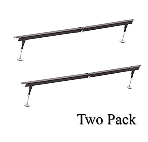 W Silver S Heavy Duty Steel Bed, Queen Bed Frame Center Support Bar