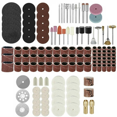 

217Pcs Rotary Drill Tool Accessories Bit Set Polishing Kit for Grinding