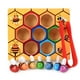 thumbnail image 5 of Teissuly Wooden Children's Clip Bee Montessori Educational Clip Clip Happy Beehive Game Teissuly WER202311015167, 5 of 9