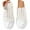 White, variant on Women's On Loafers Breathable Flat Casual Walking Shoes Lightweight Trainers for Wide Feet Comfort