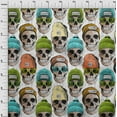 thumbnail image 3 of oneOone Cotton Jersey Multicolor Fabric Skull Craft Projects Decor Fabric Printed By The Yard 58 Inch Wide, 3 of 4