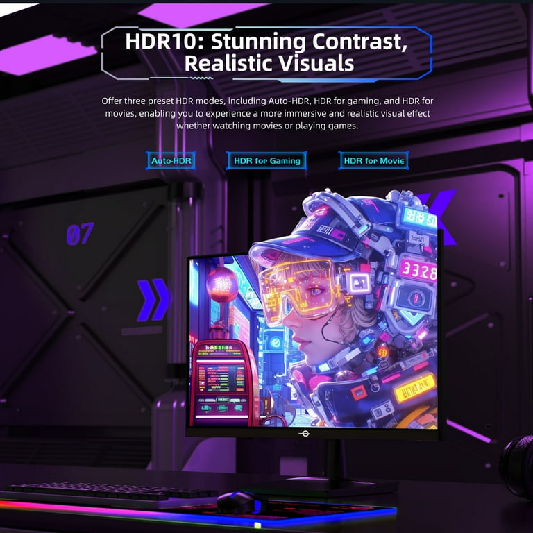 Titan army C24A1H 24 Inch Curved 240Hz Gaming Monitor, VA FHD