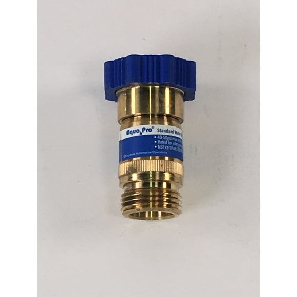 Aqua Pro Régulateur de Pression d'Eau Douce 21851 Pré-Réglé à 45 à 50 PSI; Classé pour un Maximum de 150 PSI; Sans Plomb; Certifié selon les Normes IAPMO et NSF; Standard; Simple; Certifié; avec Filtre