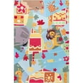 thumbnail image 5 of Nuloom Paxton SpinClean Machine Washable Kids Zoo Nursery or Playroom Area Rug, 8' x 10', Paxton Multicolor, 5 of 6