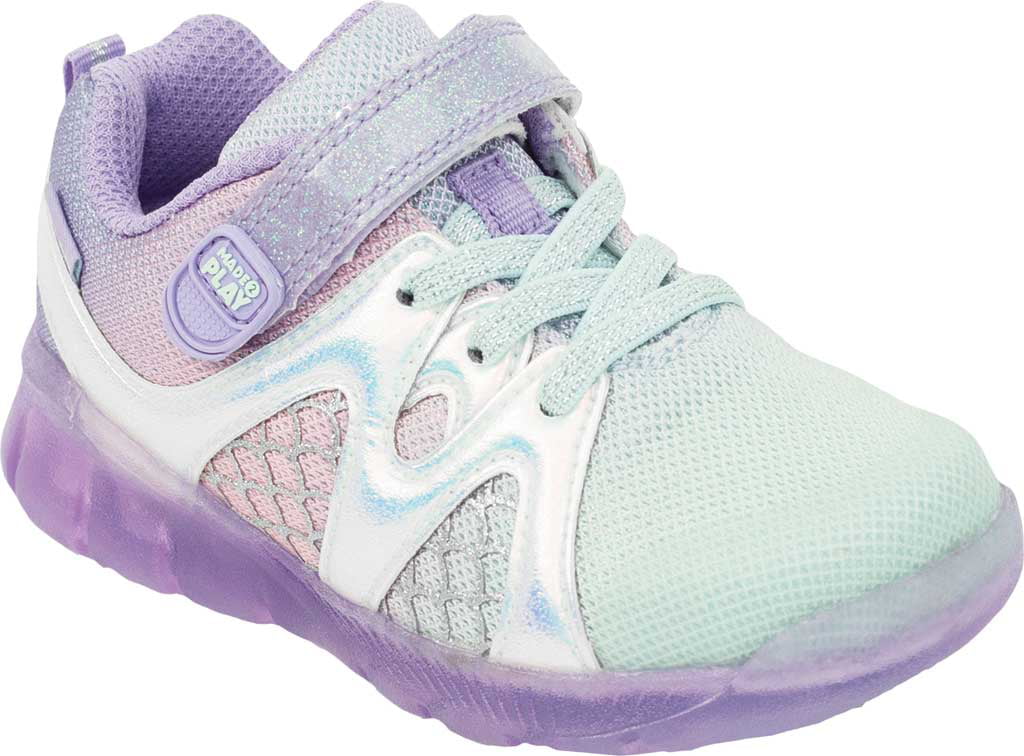 Purple Details about  / Stride Rite Little Kids Girls Racer Light-Up Starpower 525 Sneakers