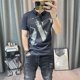 thumbnail image 2 of Ropa divertida, ajustada, holgada, de algodón, nueva ropa de calle, talla 5xl, camiseta gótica grunge con cuello para hombre, estética, acuarela, tallas grandes, 2 of 5