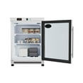 thumbnail image 2 of 24 in. Commercial Countertop Display Freezer in White with Stainless Steel and Glass Door, 4.6 Cu. ft. (KM-MDF46GD), 2 of 12