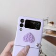 thumbnail image 2 of Cute Case for Samsung Galaxy Z Flip 5 with Strap, Fashion Case for Galaxy Z Flip 5 5G Protective Girls Case with Chain Hard PC Case, 2 of 4