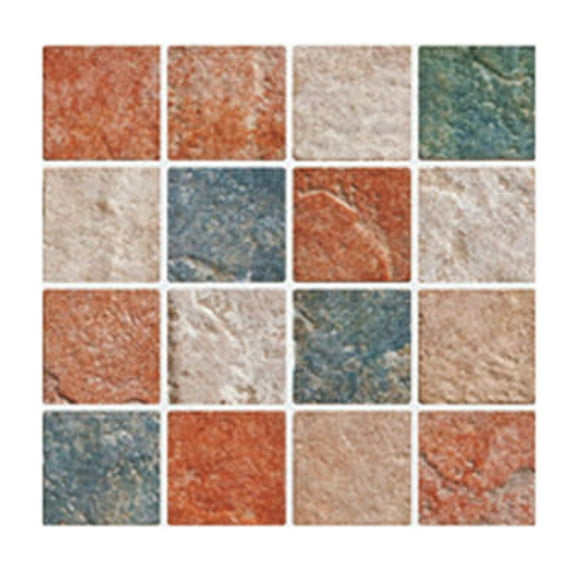 10Pcs Marble Gemstone Tile Stickers Peel and Stick Decorative Tiles Waterproof Removable Sticker Tiles Backsplash Decals for Kitchen Bathroom Stair Riser Wall Covering 3.94x3.94 in(not 3D)