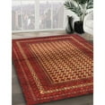 thumbnail image 3 of Ahgly Company Machine Washable Indoor Square Traditional Red Fox Red Area Rugs, 8' Square, 3 of 7