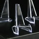 thumbnail image 1 of Soporte de caballete para pantalla acrílica | Soporte de mesa transparente para fotos, tarjetas, placas, teléfonos, arte pequeño | Soporte de placa transparente de escritorio para eventos de bodas, 1 of 6