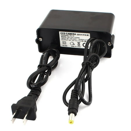 Unique Bargains AC 100-240V DC 12 2A US Plug Monitor CCD Camera Power Supply Equipment