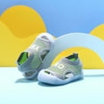 thumbnail image 4 of UTTOASFAY Toddler Shoes Clearance Toddler Infant Kids Girls and Boys Summer Shoes Mesh Sandals Toddler Shoes Gray 15-18 Months, 4 of 8