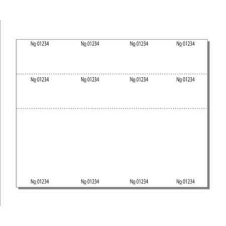Print-Ready Numbered Ticket Sheets, 8-1/2" x 11", 4 Tickets Per Sheet ...