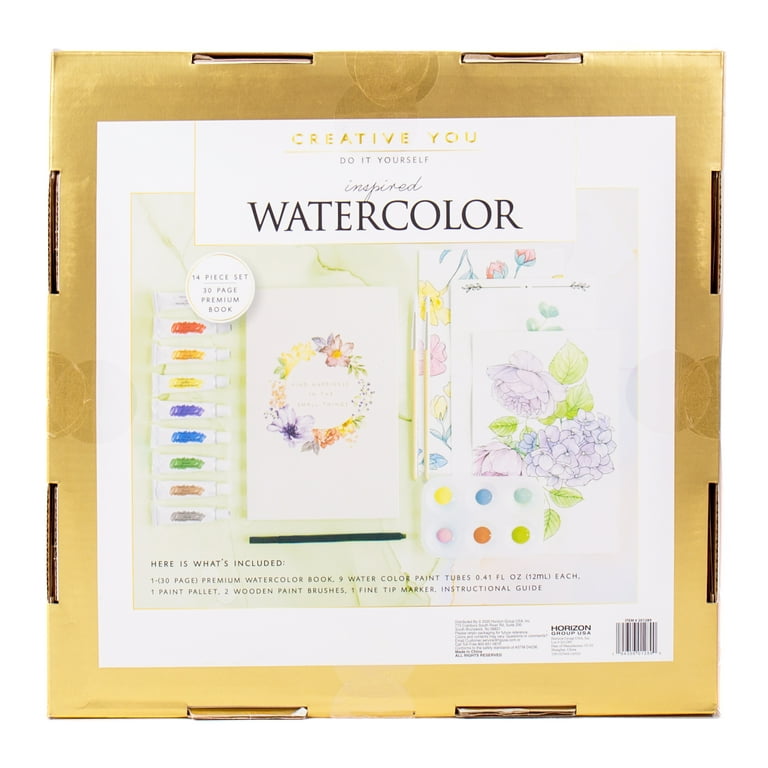 Watercolor Travel Set (18pc) – Harepin Creative