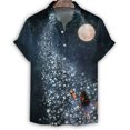 thumbnail image 3 of Camisa hawaiana con estampado 3D de flores a la moda para hombre, camisetas de manga corta con solapa, blusa con botones y estampado de animales de estilo callejero de Harajuku, 3 of 5