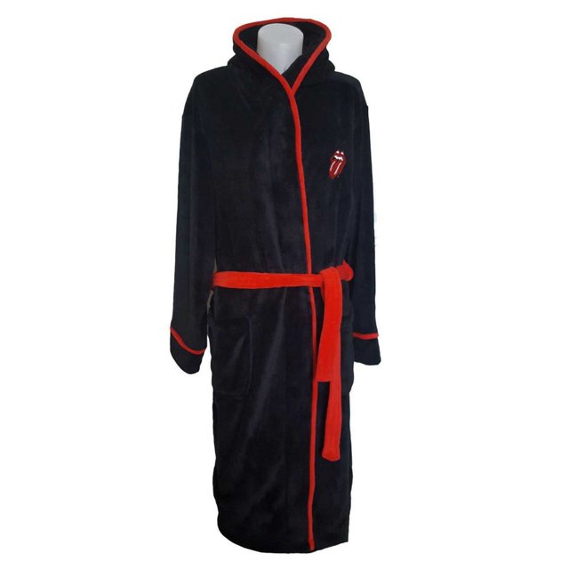 The Rolling Stones Robe de Chambre Classique pour Adulte avec Langue