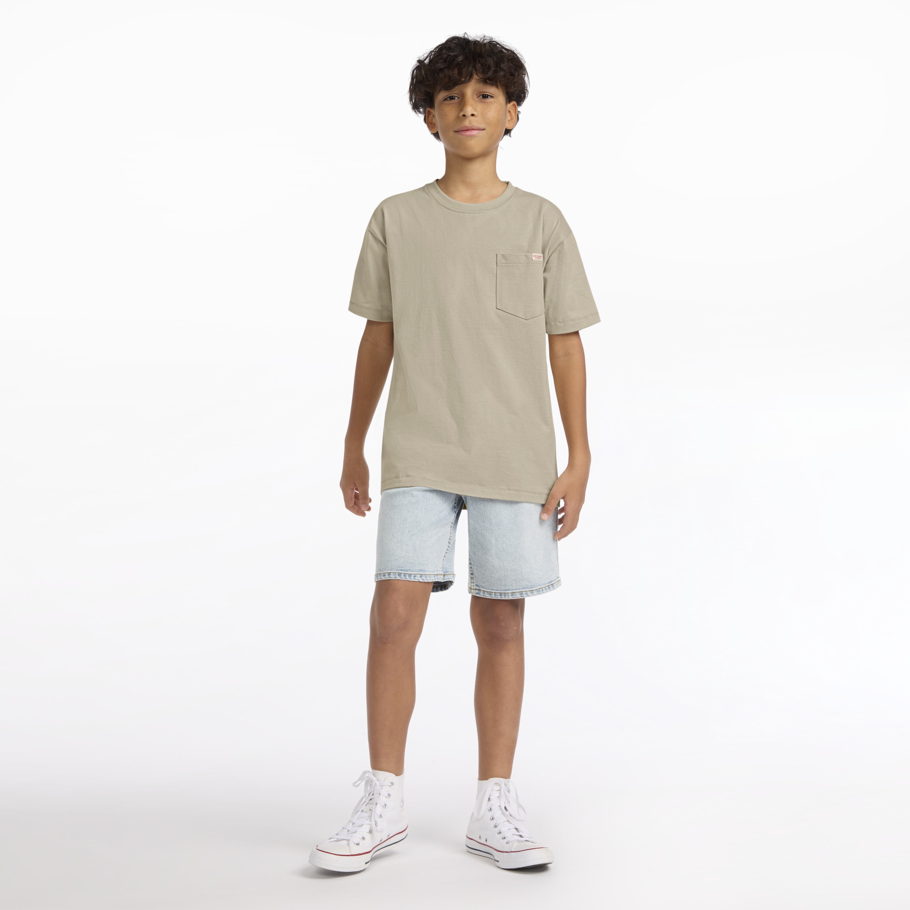 Levi Strauss Signature Boys Lived in Pocket Tee, Sizes 4-18