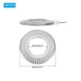 thumbnail image 2 of 304 Stainless Steel Flat Washers M12x23mm Belleville Spring Disc Washer Conical Knurled Metric Gasket 40 Pack, 2 of 6