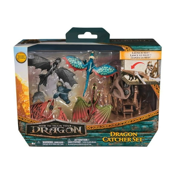 Set capturado dragones Dragones Spinmaster Set de Figuras de Dragones con personajes diferentes
