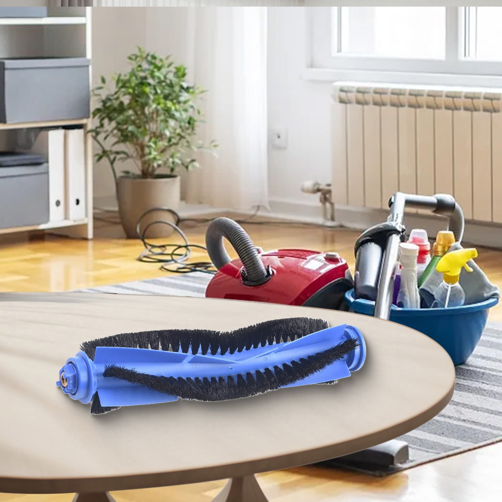 Main Roller Brush Compatible with Shark NZ801UK ZS600 500UK HZ390UK Vacuum Cleaner Rolling Brushes Vacuum Accessories Household Cleaning Tool Parts For bobsweep RC400 Compatible Replacement Main Roller Brush Easy Install