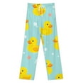thumbnail image 3 of Bunch of Rubber Ducks Pajama Pants Comfortable Elastic Waist Pajamas Fashion Sleepwear Bottoms Plus Size Homewear, 3 of 6