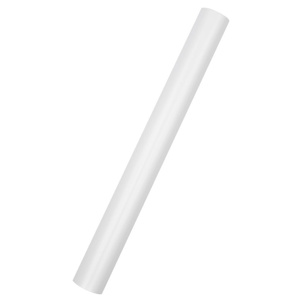JAM Paper Glossy Wrapping Paper, 26.3 sq ft (17 in x 18 ft), Glossy White, Roll Sold Individually