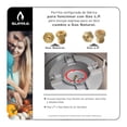 thumbnail image 2 of Combo SASSARI SUPRA Parrilla Piacere Glass 76 y Campana Cc-76-Black C7-34-CC, 2 of 7