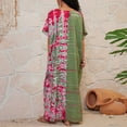 thumbnail image 4 of Kaftan Dress for Women Plus Size Bathing Suit Cover up Batwing Dress Loose fit mumu Dresses for Women Multicolor One Size, 4 of 5