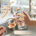 thumbnail image 5 of Austok 56PCS Cute Animal Vinyl Sticker Waterproof Kawaii Sticker for Water Bottle and Laptop Aesthetic Decal for Kid and Adult, 5 of 8