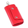 thumbnail image 2 of Ludlz Faux Leather Key Organizer Case Keychain Holder Magnetic Button Pouch Bag Gift, 2 of 7