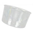 thumbnail image 5 of Acrylic Round Serving Bowl Party Salad Snack Bowl Kitchen Mixing Bowl - Clear, 14cm, 5 of 6