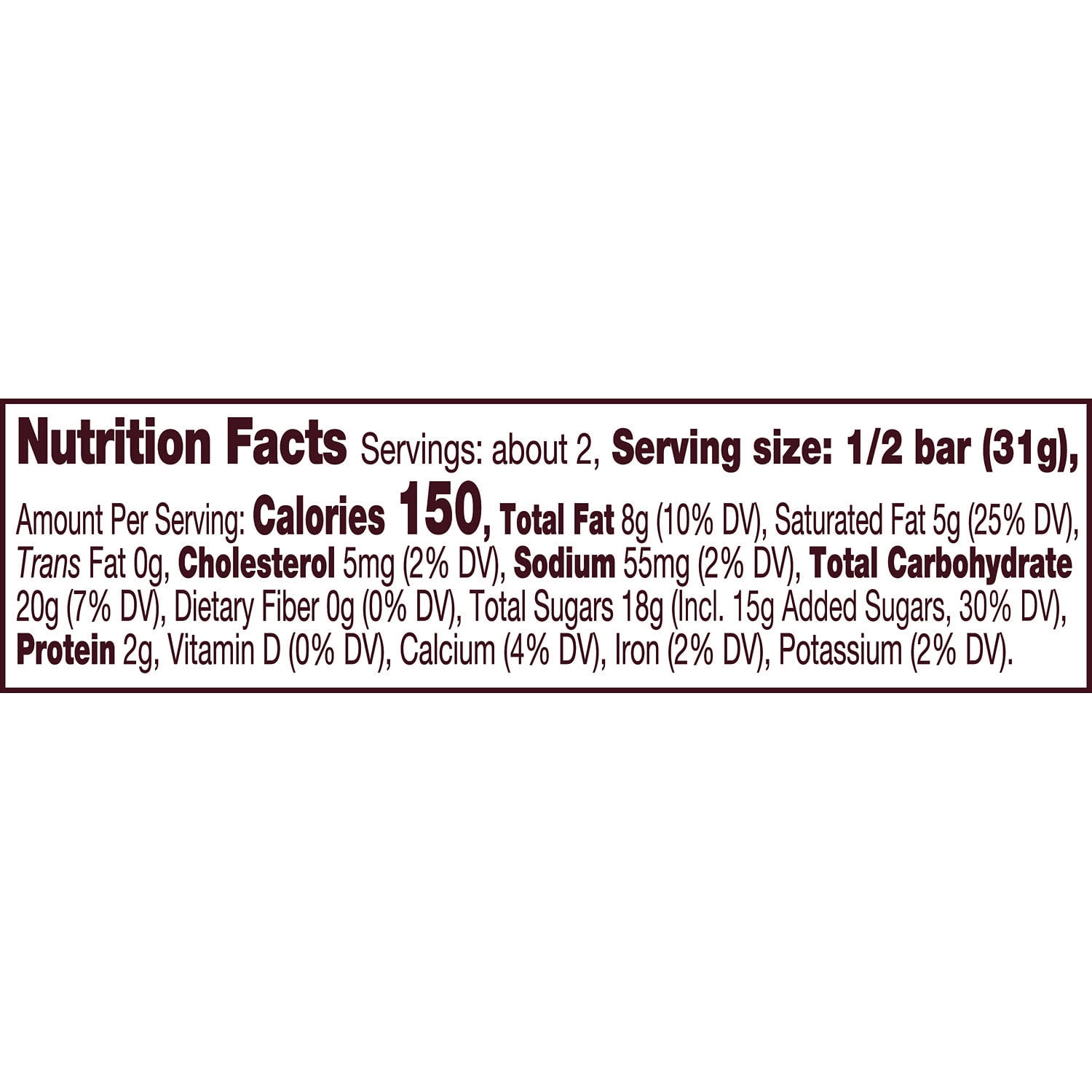 Hershey's Affogato Flavored King Size, Candy Bar, 2.2 Oz