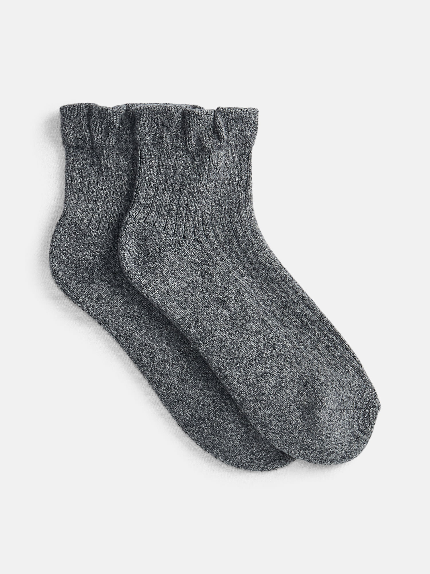 Joyspun Women's Comfort Ankle Socks, 3-Pack, Size 4-10
