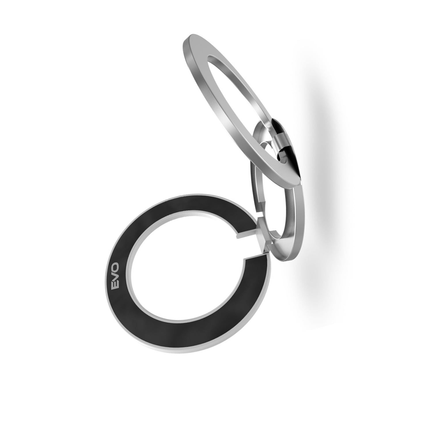 EVO PO2 Magnetic Mobile Ring Holder for Wireless Charging Devices - White