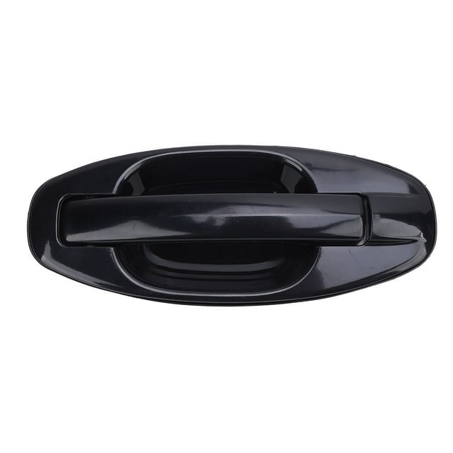 Poignée de Porte Extérieure, Élégante Poignée de Porte Extérieure Noire, Construction en Plastique Robuste Prise Confortable Résistant à l'Abrasion, Poignée de Porte Extérieure pour Santa Fe 2001-2006, Facile à