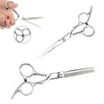 thumbnail image 6 of JAYWAYNE Professional Hair Cutting Scissors Set with Thinning Shears for Hair Cutting, 6.7 Inch Hair Scissors Kit for Home Salon, Barber, Hairdresser Grooming, 6 of 9