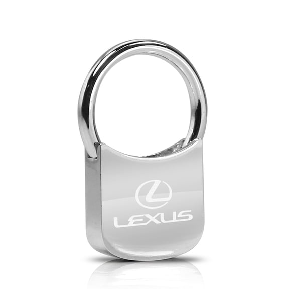 Lexus Chrome Plated Metal Pull Key Chain