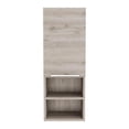 thumbnail image 1 of TUHOME Mila Bathroom Cabinet - Light Gray - Material Engineered Wood, 1 of 10